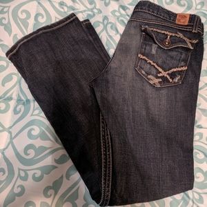 BKE Madison Boot Cut Buckle Jeans Sz 32